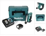Makita DST 221 RG1J 18 V Li-ion Akku Tacker im Makpac + 1x BL 1860 B 6,0 Ah Li-Ion