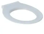 Geberit WC-Sitzring RENOVA COMFORT barrierefrei, antibakteriell wei&szlig;