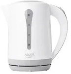 Adler AD 1244 XXL-Wasserkocher 2,5 L, 2200 W, 360&deg;-Basis - Wei&szlig;