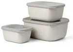 Mepal - Cirqula Multisch&uuml;ssel Set 3&ndash;teilig rechteckig Nordic white &ndash; 750, 1500,