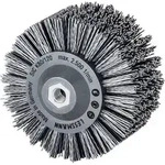 Lessmann Rundb&uuml;rste D.140mm M14 SiC Schleifborsten K.80 60mm 2500min 402880 1St.