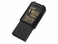 Team Group C171, 16 GB, USB Typ-A, 2.0, Ohne Deckel, 3,4 g, Schwarz