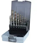 Maschinengewindebohrerset DIN 371/376 B M3-M12 14tlg.HSS-Co5 Ku.-Kass.RUKO