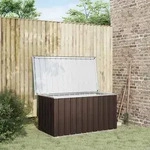 vidaXL Gartenbox Braun 129 x 67 x 65 cm