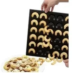 Zenker | Vanillekipferl Backblech Sparkling Christmas | Teflon Antihaftbeschichtung 