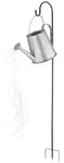 Wasserfall Gie&szlig;kanne Solar LED Garten Deko drau&szlig;en Gie&szlig;kanne mit Lichterkette