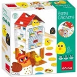 Goula 53170 - Happy Chickens, Fr&ouml;hliche K&uuml;ken, Geschicklichkeitsspiel