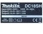 Makita DC 18 SH Doppel Ladeger&auml;t 2x 14,4 V 2x 18 V ( 36 V ) LXT ( 199687-4 ) 2,6