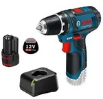 Bosch Akku-Bohrschrauber GSR 12V-15 / 1x 2,0 Ah Akku + Ladeger&auml;t