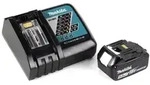 Makita DHP 485 RT1J 18 V Li-Ion Akku Schlagbohrschrauber im Makpac + 1 x 5,0 Ah...