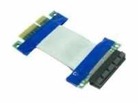 Inter-Tech Riser Card Extender 5 cm PCIe x4 flexibel Multimedia-Technik PCI Express