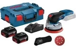 Bosch Akku-Exzenterschleifer GEX 18V-125 / 2x 4,0 Ah Akku + Ladeger&auml;t in L-Boxx