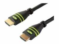 HDMI Kabel High Speed mit Ethernet -- schwarz, 5 m Multimedia Video-Komponenten...