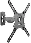 Schwaiger Wandhalterung TV 23-75 Max.35KG neigbar Schwarz Multimedia-Technik