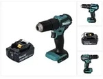 Makita DHP 483 G1 Akku Schlagbohrschrauber 18 V 40 Nm Brushless + 1x Akku 6,0...