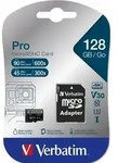 Verbatim PRO Flash-Speicherkarte (microSDXC-an-SD-Adapter inbegriffen) Verbatim PRO Flash-Speicherkarte (microSDXC-an-SD-Adapter inbegriffen)