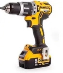 Dewalt DCK266P2T Schlagbohrer-/ Set, 2x 5,0Ah (DCD796 + DCF887) (DCK266P2T)