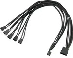 PC-L&uuml;fter Y-Kabel [5x PC-L&uuml;fter Stecker 4pol. - 1x PC-L&uuml;fter Buchse 4pol.,