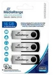 MEDIARANGE USB-Stick MR910-3 USB 2.0, 16GB 3er Pack