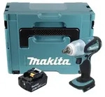 "Makita DTW 251 G1J Akku Schlagschrauber 18 V 230 Nm 1/2" + 1x Akku 6,0 Ah + Makpac -