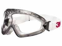 3M Vollsichtbrille 2890, Kat.II, EN 166, EN 170, schwarz, klare PC-Scheibe, 99g