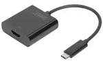 DIGITUS Adapter USB3.0/C -> HDMI 4K 19.5cm schwarz / Konverter USB