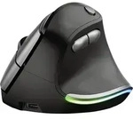 Trust Bayo Ergonomische Maus Funk Optisch Schwarz 6 Tasten 2400 dpi Ergonomisch