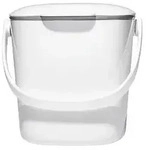 OXO K&uuml;chenabfalleimer, 2,8 Liter, wei&szlig;