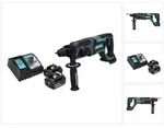 Makita DHR 241 RG Akku Bohrhammer 18 V 2,0 J SDS plus + 2x Akku 6,0 Ah +...