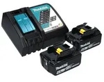 Makita DDF 482 RGJ Akku Bohrschrauber 18 V 62 Nm + 2x Akku 6,0 Ah + Ladeger&auml;t +