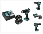 Makita DHP 483 RT Akku Schlagbohrschrauber 18 V 40 Nm Brushless + 2x Akku 5,0...