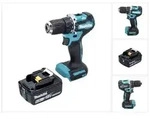 Makita DDF 487 G1 Akku Bohrschrauber 18 V 40 Nm Brushless + 1x Akku 6,0 Ah -...