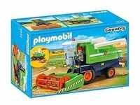 Playmobil - Mähdrescher mit Mähdreschfahrer und 6 Garben Heu , limited Edition