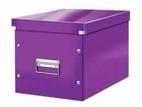Archivbox Click & Store Cube L Hartpappe violett