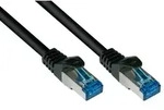 RNS&reg; Patchkabel SmartFLEX, Cat.6A, S/FTP, PiMF, halogenfrei, 500MHz, schwarz, 30m,
