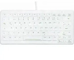 Active Key AK-C4110F-FU1-W/GE Kabellos, Funk Hygiene-Tastatur Deutsch, QWERTZ Wei&szlig;
