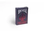 Bicycle Foil Back Crimson Red, 52 Spielkarten plus 2 Joker