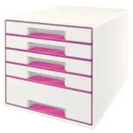 Esselte Leitz WOW CUBE - Schubladenschrank - 5 Schubf&auml;cher