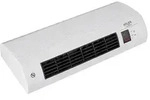 Adler AD 7714 Luftschleier mit 2 Heizstufen - 2200 W mit Fernbedienung, Wei&szlig;