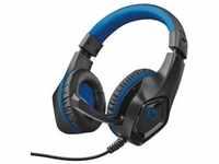 Trust GXT404B Rana Gaming Headset 3.5 mm Klinke schnurgebunden Over Ear Schwarz, Blau