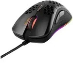 DELTACO GAMING DM210 Gaming-Maus Kabelgebunden Optisch Schwarz 7 Tasten 400 dpi, 800