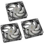 Phanteks PH-F120T30_BG_3P PC-Geh&auml;use-L&uuml;fter Schwarz (B x H x T) 120 x 120 x 30 mm