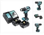 Makita DDF 487 RG Akku Bohrschrauber 18 V 40 Nm Brushless + 2x Akku 6,0 Ah +