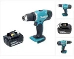 Makita DDF 453 G1 Akku Bohrschrauber 18 V 42 Nm + 1x Akku 6,0 Ah - ohne...