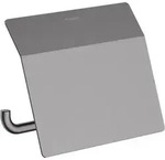 hansgrohe HG Papierrollenhalter AddStoris mit Deckel brushed black