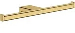 hansgrohe HG Doppelpapierrollenhalter AddStoris ohne Deckel polished