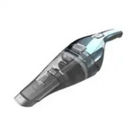 Black & Decker NVC220WBC, Trocken, 866 l/min, Beutellos, Blau, Chrom, 0,385 l, Akku