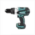 Makita DHP 458 RAJ Akku Schlagbohrschrauber 18 V 91 Nm + 2x Akku 2,0 Ah +...