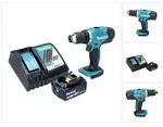 Makita DDF 453 RT1 Akku Bohrschrauber 18 V 42 Nm + 1x Akku 5,0 Ah + Ladeger&auml;t