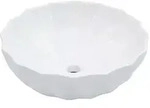 vidaXL Waschbecken 46 x 17 cm Keramik Wei&szlig;